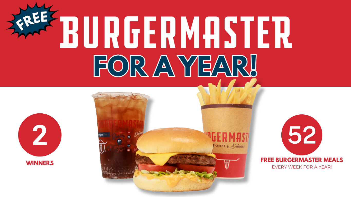 FREE BURGERMATER FOR A YEAR!