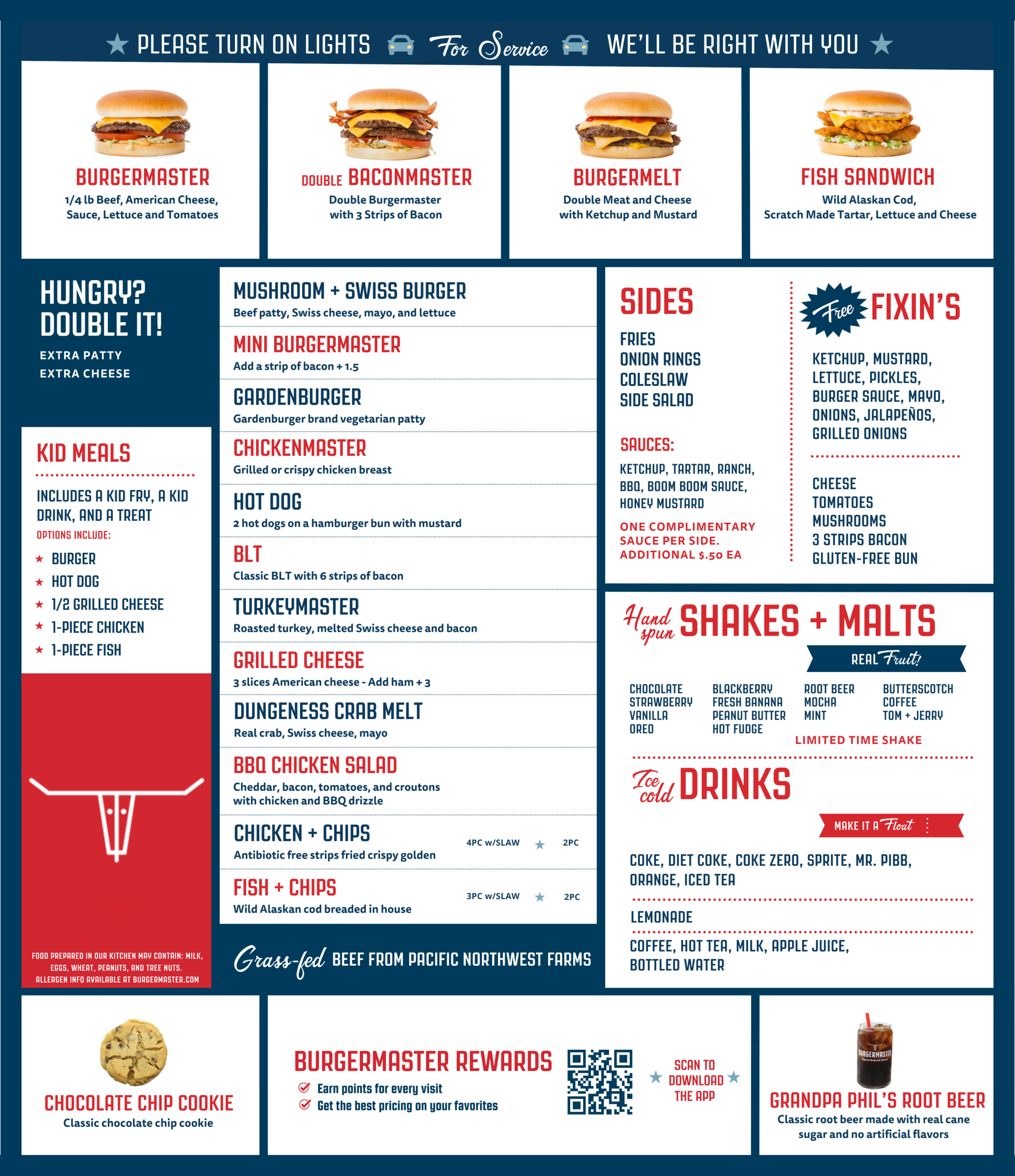 Issaquah Full Menu