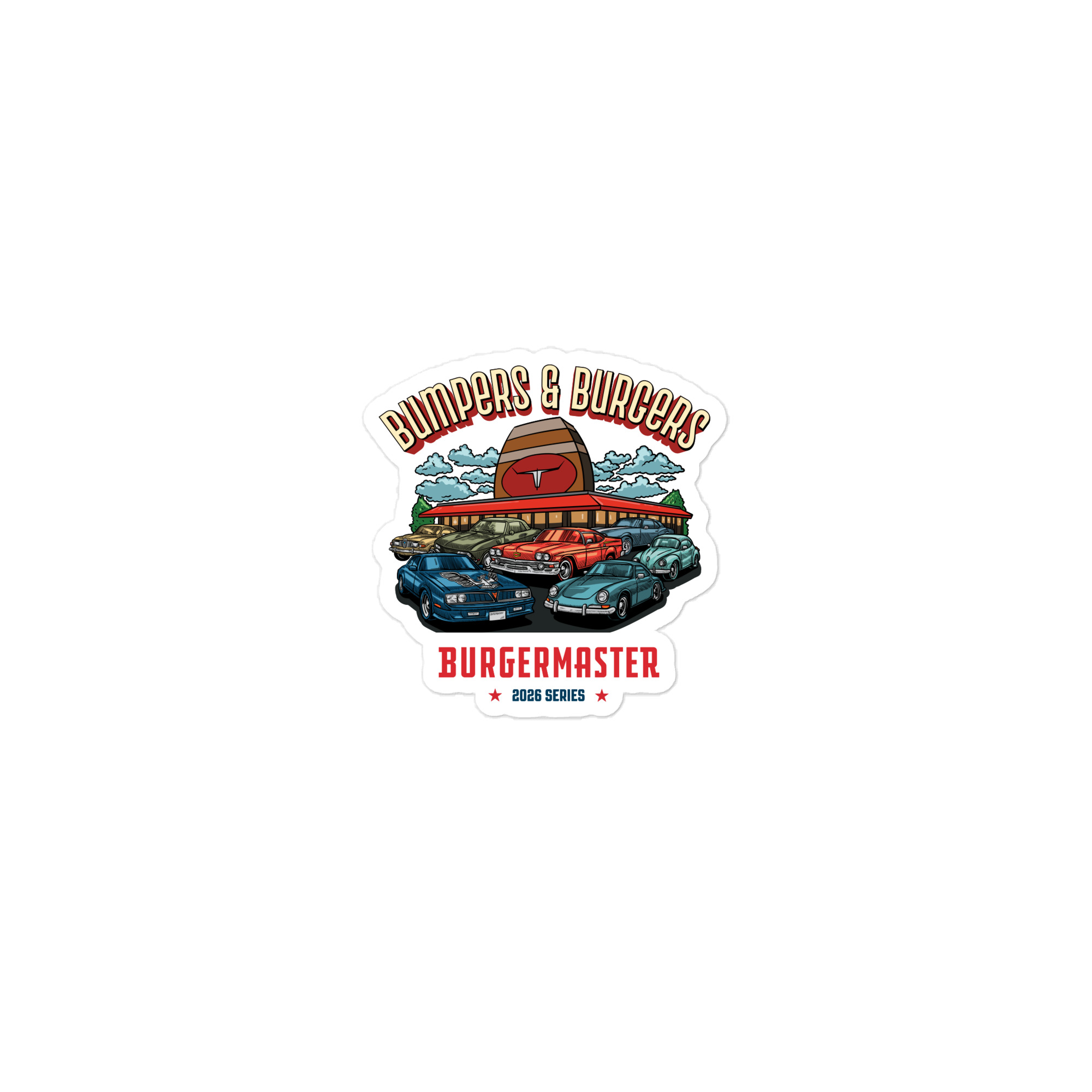 Bumpers and Burgers 2026 Die-cut sticker - Image 2