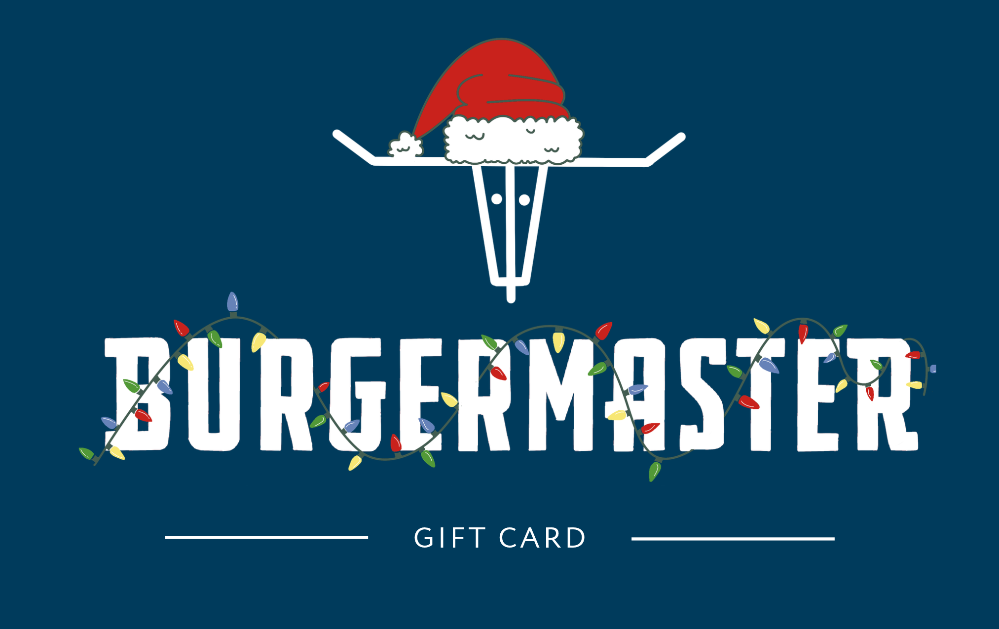 Burgermaster Holiday Gift Card